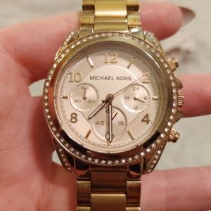 Michael Kors Rose Gold Watch